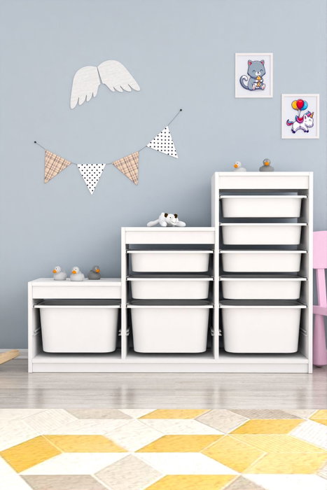 Hanah Home Armario Multiusos Swiss - Blanco